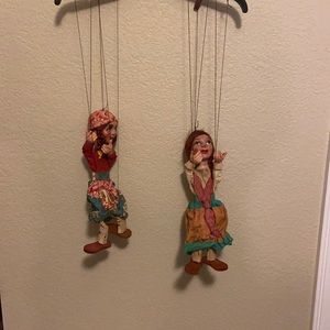 Mexican Vintage Marionettes: Lot of 2